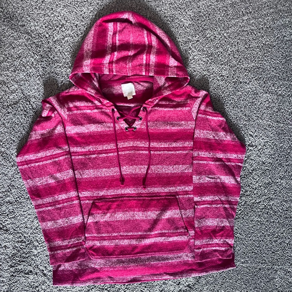 Tie up hoodie